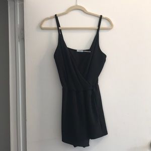 Urban outfitters black romper